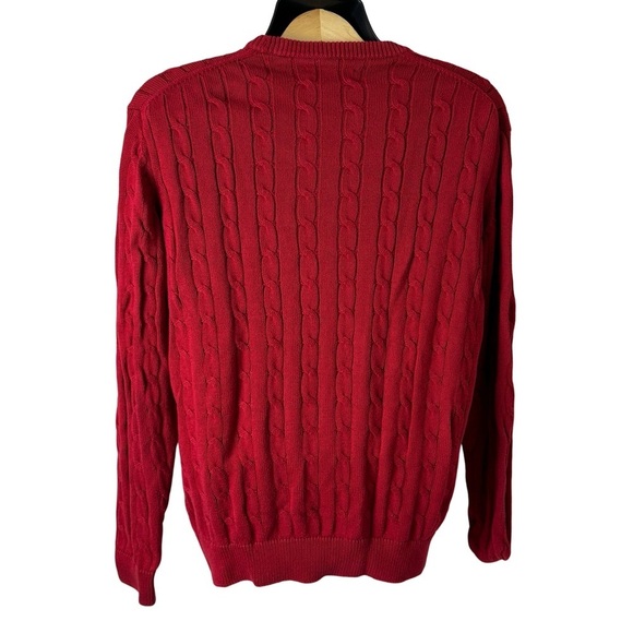 Men’s Chaps (by Ralph Lauren) Ribbed Cable Knit Sweater - Picture 3 of 3